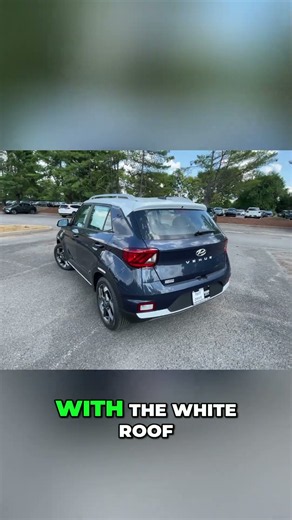 2026 Hyundai Venue SEL: Two-Tone Roof & Denim Interior! #shorts