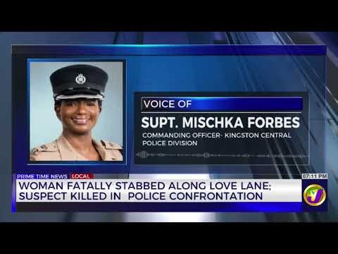 Woman Fatally Stabbed Along Love Lane; Suspect Killed in Police Confrontation | TVJ News