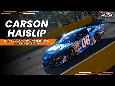 Carson Haislip - Wake County Speedway Track Champion | Kulwicki Driver Development Program Finalist