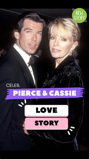 Her Death Broke Him: Pierce Brosnan & Cassandra Harris💖 #celebrity #love