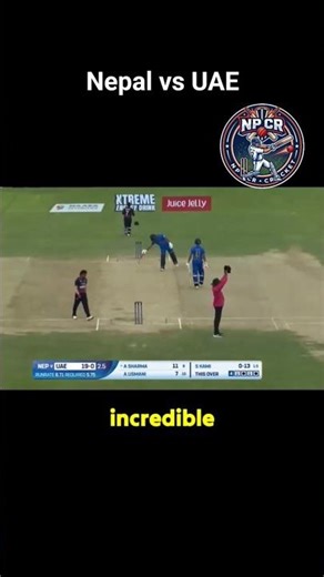 Nepal Vs UAE CWC league 2 #cricket #shorts