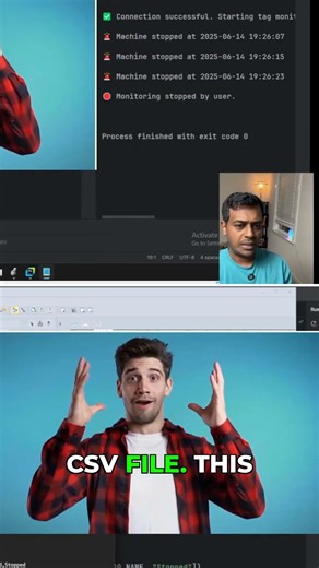 Python & PLC: Track Machine Downtime Events!