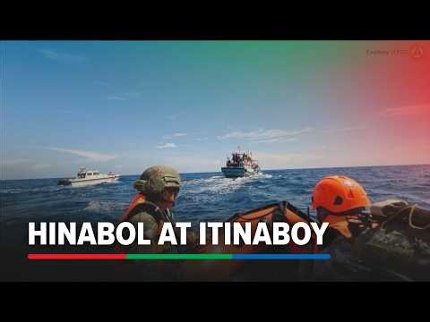 PCG hinabol at itinaboy ang banyagang fishing vessel sa Kota Island