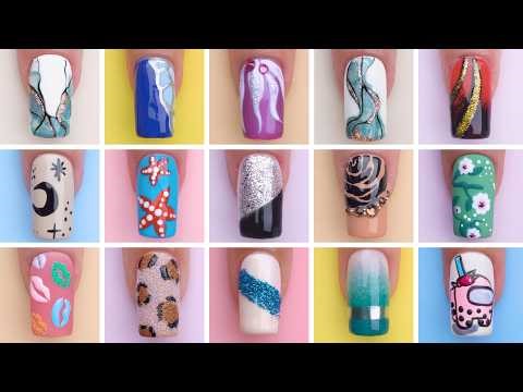 15+ Simple Nails Art Tutorial | New Nails Art Design | Olad Beauty