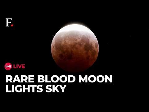 Lunar Eclipse LIVE: 96% of Moon Enters Earth’s Shadow | ‘Blood Moon’ Lights Up Skies