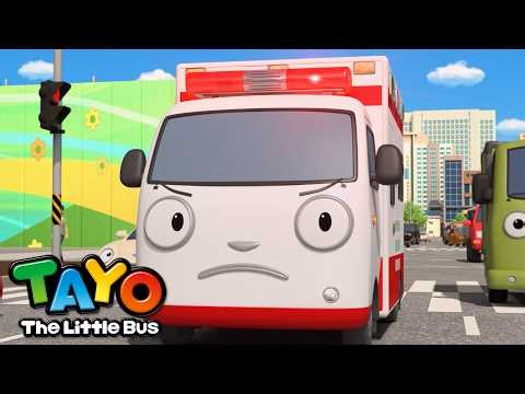 Emergency! The Ambulance Team to the Rescue🚑💨 | Cartoon for Kids | Tayo the Little Bus