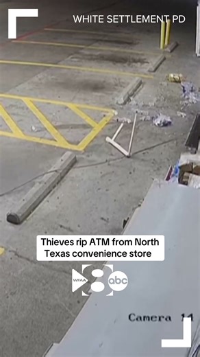 ATM robbery caught on camera in North Texas