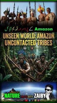 People Living Without Modern World 😨| Amazon Uncontacted Tribes