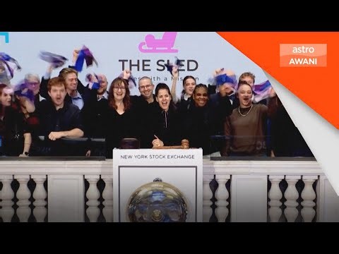 Wall Street hampir rekod tertinggi selepas Krismas