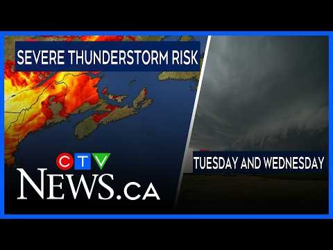 Severe Thunderstorms: Midweek Timing for the Maritimes