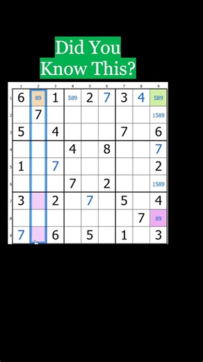 How To Solve Hard Sudoku With Coloring Sudoku Shorts 128 #Sudoku #puzzle #shorts