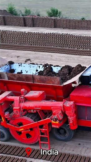 Nobody Shows Brick Machines Like This ⚙️🧱 | Real Machine Power | #brickmakingmachine