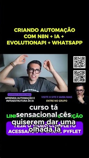 Create a financial automation with n8n + evolutionapi + ia (openai) + whatsapp #n8n #openai