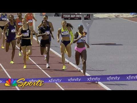 Shafiqua Maloney dominates women's 800m at Lone Star Grand Prix | NBC Sports