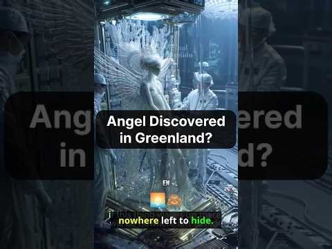 ANGEL DISCOVERED IN GREENLAND? #UFO #weathermachine #IceAngel #Cryptid #TopSecret #Folklore