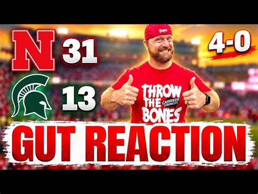 NEBRASKA DISMANTLES MICHIGAN STATE