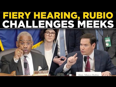 SENATE HEARING CLASH LIVE | Rubio Confronts Meeks in Explosive Exchange: 'Answer The Question!'