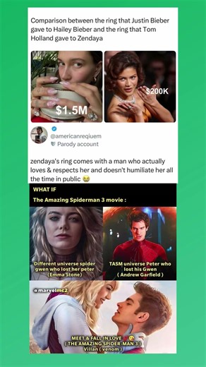 Andrew Garfield Deserves His Happy Ending#Superhero #MCU#EmmaStone #Marvel