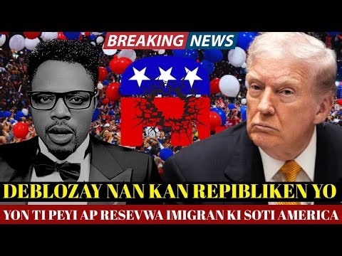 MEN SAK TE RETE GWO DIVIZYON NAN MITAN REPIBLIKEN YO,TRUMP FACHE,ICE PASE YON LOT NIVO GWO KOURI