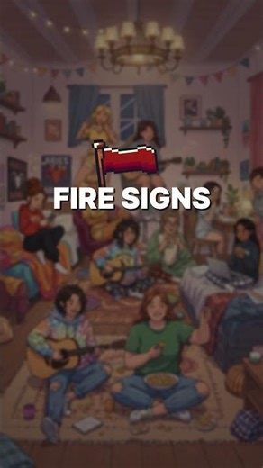FIRE SIGNS RED FLAG 🔥🚩