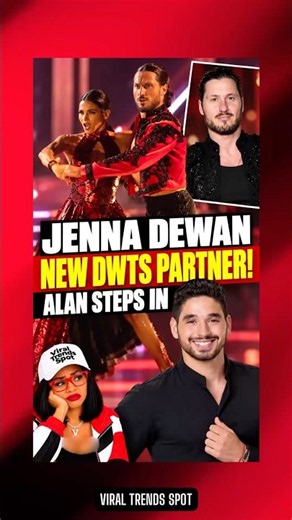 Jenna Dewan Gets a New DWTS Partner! Alan Bersten Steps In