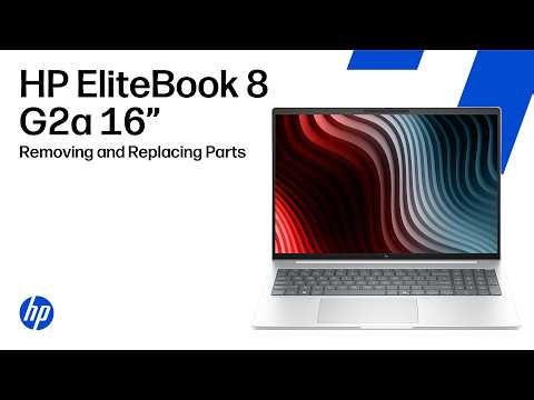 Removing & replacing parts | HP EliteBook 8 G2a 16-inch Notebook Next Gen AI PC