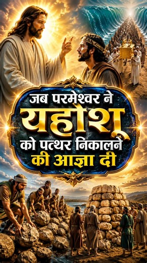 When God commanded Joshua to take 12 stones | The great miracle of the Jordan River | Bible Story...