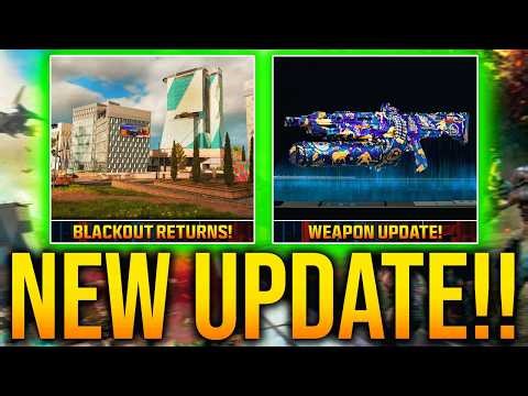 CALL OF DUTY’s NEWEST UPDATE… (BLACKOUT FIRST LOOK)