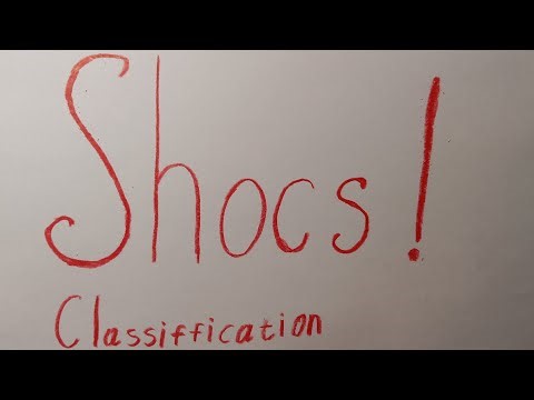 Classification of shocks