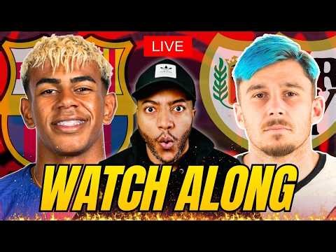 🔴 BARCELONA vs RAYO VALLECANO WATCH ALONG | Full Match Reaction | LALIGA 25/26