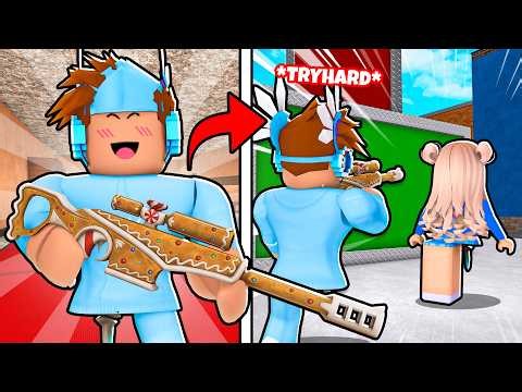 Becoming MM2 TRYHARDS With My GIRLFRIEND…