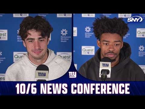 Dominic Zvada & Greg Newsome II explain Giants' kicking & defensive success