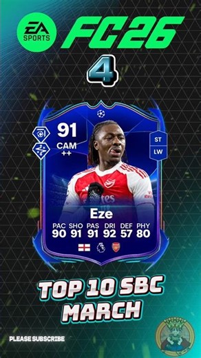FC 26 BEST SBC In MARCH (TOP 10) 🔥👀 #fc26 #ultimateteam #eafc26 #sbc #cubarsi #ea #fut