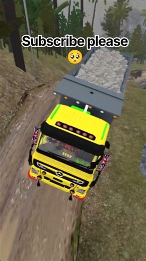 TATA SIGNA Truck 😱🔥 Extreme Off-Road Mod Map | BUSSID Gameplay | Mud & Water Challenge