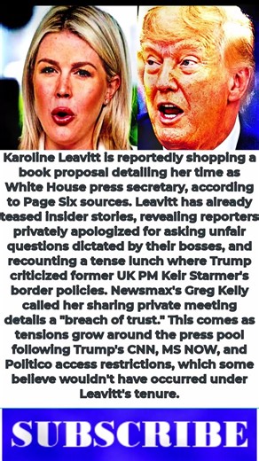 Karoline Leavitt’s Next Move Could Put Donald Trump’s White House on Edge — Source
