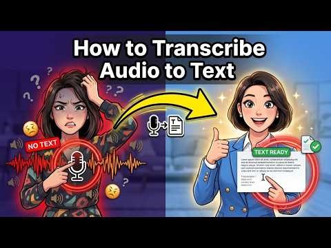 how to transcribe audio to text