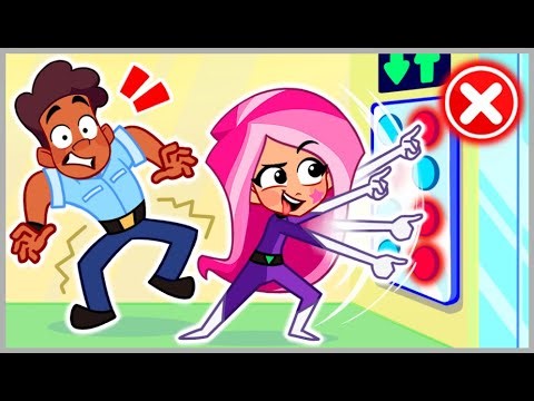 Don't Press All Buttons In Elevator! ❌ Rescue Team Helps with Earthquake Disaster | Kids Cartoons