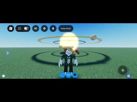 Making solar system (Failed to do part 2 because I didn't know how to put the f3x build code)