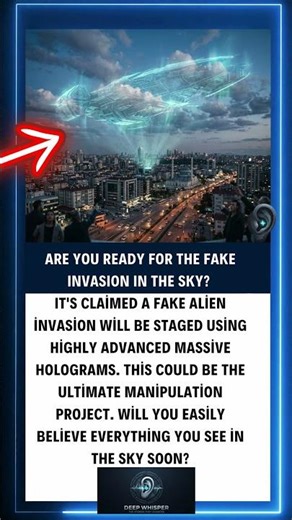 ARE YOU READY FOR THE FAKE INVASION IN THE SKY?