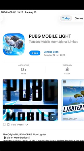 PUBG MOBILE LIGHT Coming Soon! 😱 #pubg #pubgm #pubgmobile
