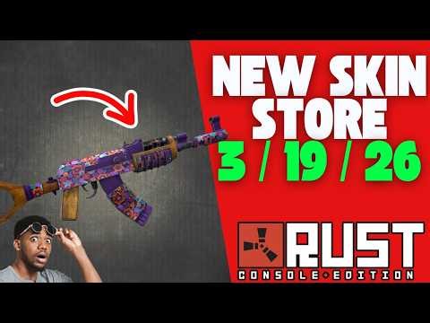 Rust Console Skin Store Today March 19, 2026 - 3/19/2026