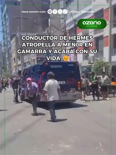 Trágico accidente en Gamarra: niño pierde la vida