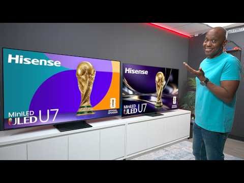 Hisense U7QG vs U7SG With Matte Screen | Real World Picture Quality Comparison