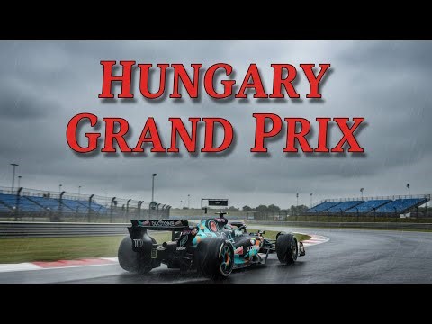 F1 25 My Team – Hungarian Grand Prix 🇭🇺 | Antonelli Faces FULL WET Battle