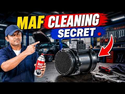 MAF Cleaning Secret | Nobody Cleans This Sensor | That's Why Your Car Shakes at Idle!