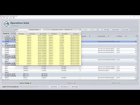CNC Cut Module Deep Dive (Workflow, Reporting, MDB Export)