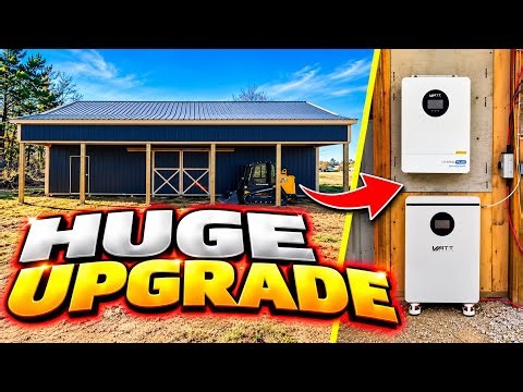 We Have the Watts now! Watt Cycle Inverter Upgrade for Off Grid Barn