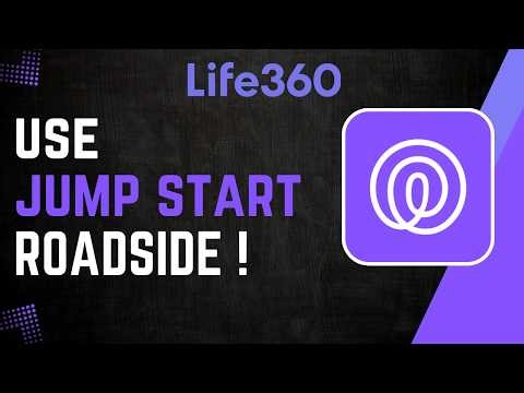 How To Use Life360 Jump Start Roadside Feature !