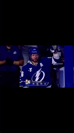 👏 TAMPA GIVES KUCHEROV A HERO’S WELCOME! ⚡️🏒