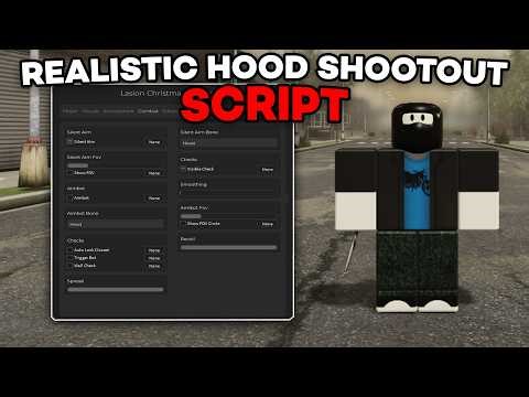[FREE] Realistic Hood Shootout Script | Silent Aim, Aimbot, Hitbox Extender Player ESP | PC & MOBILE